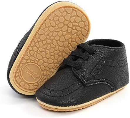 Babelvit Baby Boys Birts Loafers נעלי אוקספורד תחרה מתעמלים נעלי הליכה ראשונות נעלי הליכה עור Moccasins