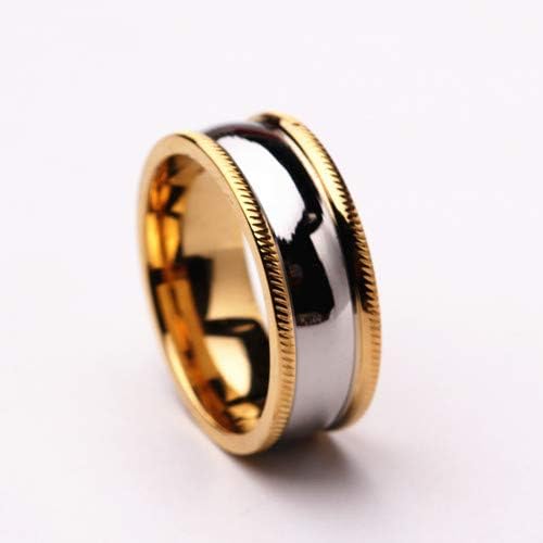קולסו 8 ממ טבעת חתונת אירוסין טבעות מגניב עבור גברים ונשים-00822
