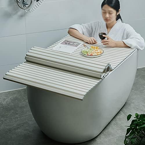 ימייג 'מתקפל אמבטיה אמבטיה כיסוי אמבטיה, מכסה אמבטיה של מבודדי אבק, מכסה אמבטיה, לוח עמיד לחום לרוב