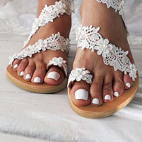 נשים נעלי פרח כפכפים מקרית חוף סנדלי שטוח בנות רומי נשים של נעליים יומיומיות נעליים יומיומיות לנשים