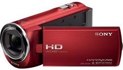 Sony HDR-CX220/S בהגדרה גבוהה בהגדרה מצלמת וידיאו עם LCD בגודל 2.7 אינץ '