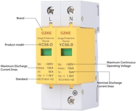 GEAD YCS6-D AC SPD 385V מכשיר מגן מגן מגן מגן מגן מגן על מכשיר מעצר במתח נמוך