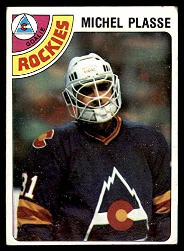 1978 Topps 36 Michel Plasse Colorado Rockies-Hockey VG Rockies-Hocky