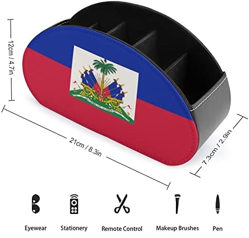 דגל של מארגן תיבת האחסון לטלוויזיה של האיטי מרחוק עם 5 תאים לחדר שינה שולחני