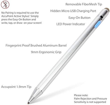 עט עט Boxwave תואם לכבוד 3X G750 - חרט פעיל אקטיבי, חרט אלקטרוני עם קצה עדין במיוחד לכבוד 3X G750 -