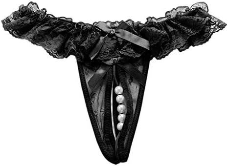 תחתונים חסרי מפשעה לנשים סקסיות סקסיות מותניים נמוכות חוטיני רצועות רואים דרך תחרה לקצץ מפשעה פתוחה