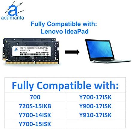 Adamanta 32GB שדרוג זיכרון נייד תואם ללגיון Lenovo, IdeaCentre, IdeaPad, ThinkCentre, ThinkPad & V-Series