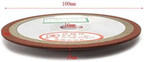 1 pcs 4 צד אחד מחודד שרף רגיל מחודד גלגל שחיקת יהלום 150 סרבור חצץ 0.63 （16 ממ）