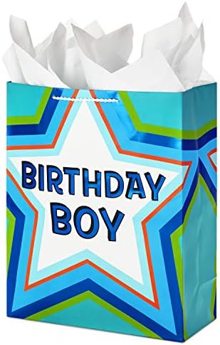 סימן היכר 15 גדול במיוחד יום הולדת מתנת תיק עם רקמות נייר