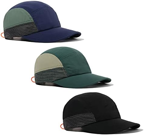 קרוגו מהיר יבש 5 פנל כובע רב צבע בייסבול כובע עמיד למים נהג משאית כובע קל משקל ריצה כובעי לא מובנה מצויד