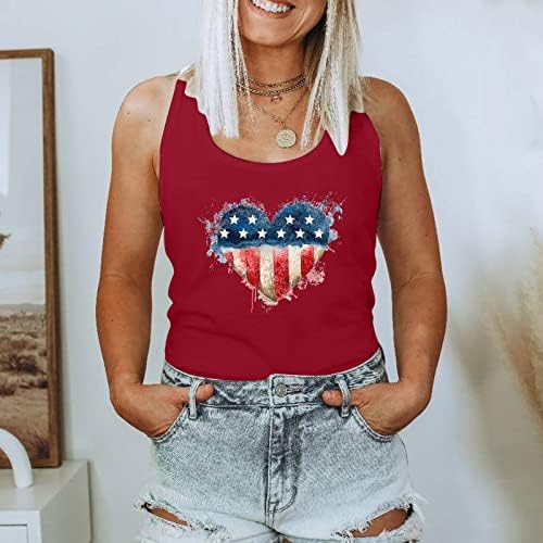 חולצת דגל אמריקאית לנשים 4 ביולי גופית ארהב כוכבי דגל כוכבי פסים חולצת טשט