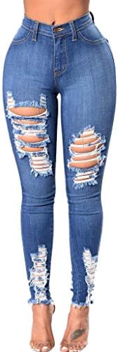 ג'ינס אופנה ג'ינס ג'ינס חור רוכסן אתלטי פלוס ג'ינס ג'ינס בגודל עם כיסים מותניים גבוהים נמתחים מכנסי