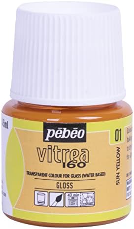 Pebeo Vitrea 160 צבע זכוכית, חום אדמה