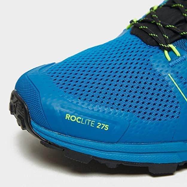 INOV-8 ROCLITE G 275 כחול/כהה/צהוב בגודל 13 נעלי ריצה