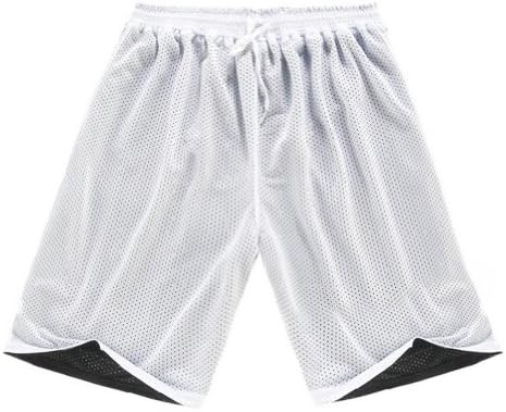Toptie Shortballb כדורסל מכנסיים קצרים של גברים ארוכים קצרים 7 מכנסיים קצרים גברים כפול צדדי S-2xl