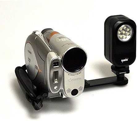 Opteka VL-20 אור LED מואר אולטרה עם מתאם נעלי ממשק פעיל למצלמות וידאו של Sony Handycam XR550, CX550