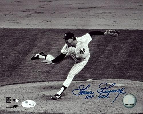 גוזי אווז עשיר HOF חתום 8x10 תמונה עם JSA COA - תמונות MLB עם חתימה
