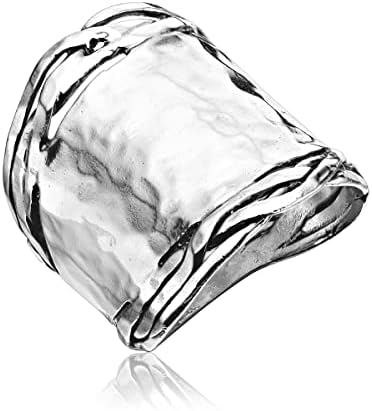 ז ' אן רחל תכשיטי 925 סטרלינג כסף טבעת בציר עתיק מראה, היפואלרגנית, ניקל ועופרת-משלוח, אומן בעבודת יד