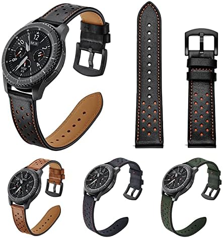 4 יחידות מהירות שחרור שעון עור מהיר לשעון שעון סמסונג Huawei, 22 ממ רצועות כף יד מקוריות של רצועות החלפה