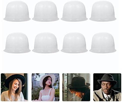מדף כובע גלפדה 16 יחידות פלסטיק כובע כיפת כובע סטנד כובע צורת שוער כיפת כובע מחזיק תמיכה מחזיקי עגול