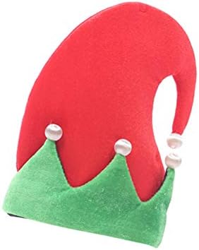 עבאודם חג המולד שאינו ארוג בד שדון ליצן כובע חידוש אופנה חג המולד פעמון כובע חג המולד המפלגה כובע נהדר