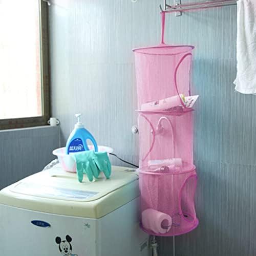 קבילוק3 יחידות סל ורוד מקלחת עבור שומר מקום יבש נושא כלים בעלי החיים אחסון בית כביסה צעצוע תיק: תאים