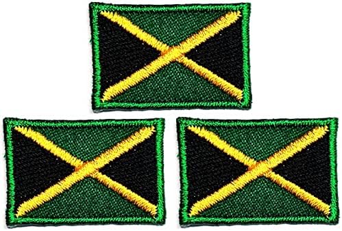 קליינפלוס 3 יחידות. 0. 6 על 1.1 אינץ'. מיני ג ' מייקה דגל תיקוני דגל סמל תלבושות אחיד טקטי צבאי רקום