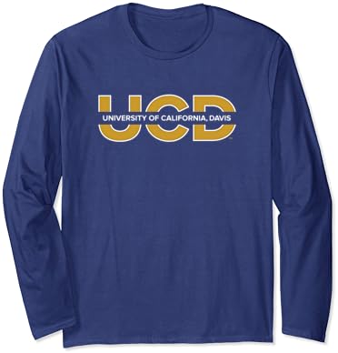 UC דייוויס אגיס UCD חולצת טריקו שרוול ארוך