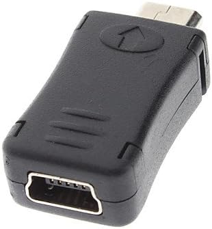 מיני USB נקבה למיקרו USB מתאם מטען גברים