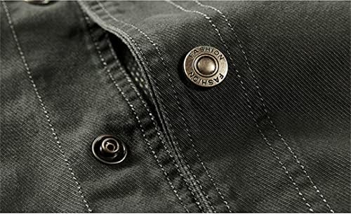 גברים אביב סתיו סתיו ג'ינס מפציץ מעילי מטען
