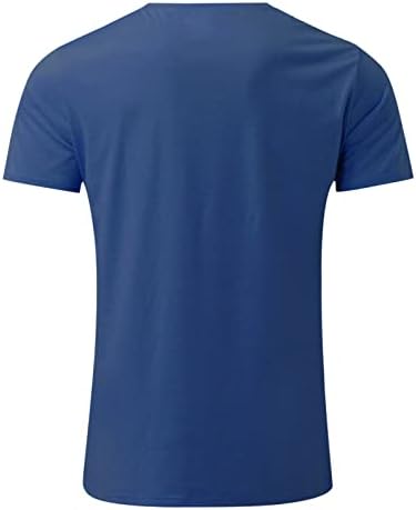 חולצות טריקו של יום האב של XXBR לגברים, שרוול קצר מכתב קיץ הדפסים דק-כושר צמרות חולצת צוואר בסיסית בסיסית