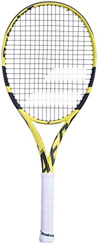 Babolat Aero Lite Tennis Tennis Rabet - נמתח עם בטן Babolat Babolat Babolat בטן בינונית 16 גרם במתח