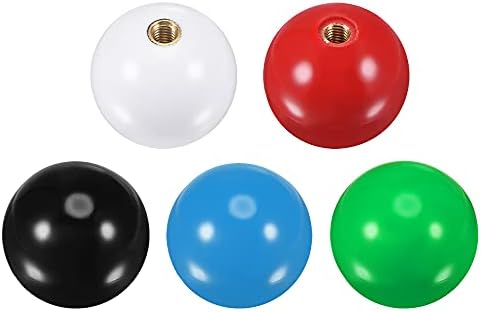 ג ' ויסטיק ידית למעלה כדור ראש מ6 אדום / ירוק / לבן / שחור / כחול קל להתקנה עבור ארקייד משחק חלק